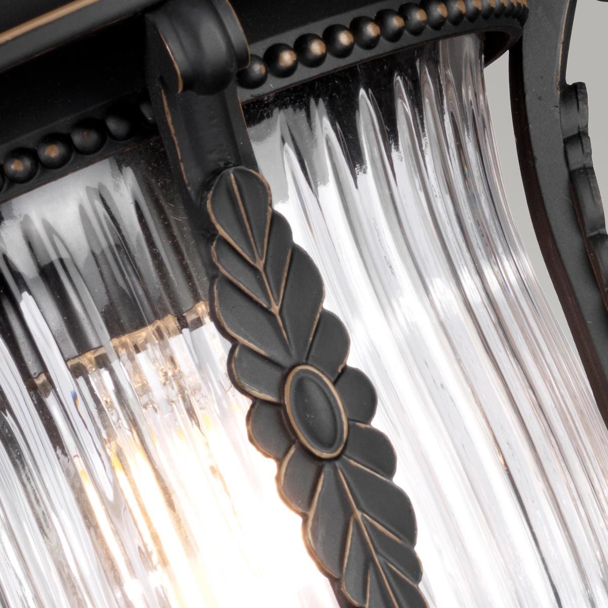 Luverne 1 - flammige mittelgroße Kettenlaterne - geriebene Bronze - Elsteadlighting - KL - LUVERNE8 - M