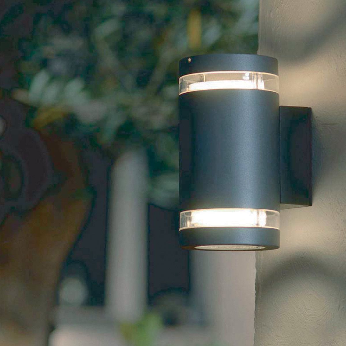 Magnus 2 - flammige Wandleuchte - Graphit - Elsteadlighting - MAGNUS - 2