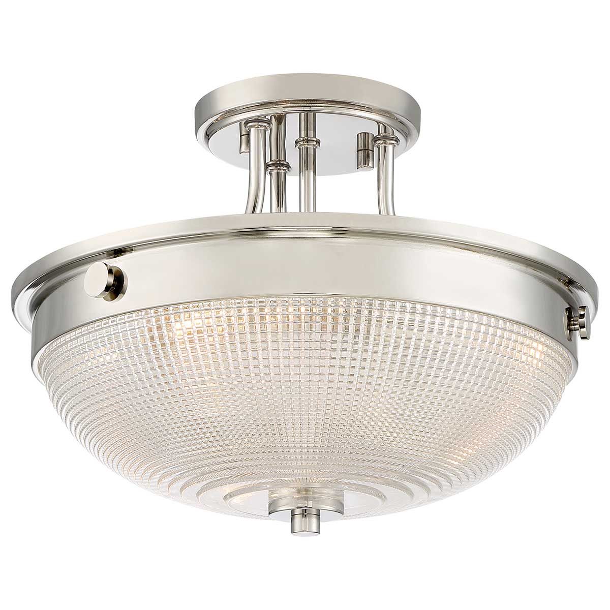 Mantle 2-flammig, halbbündig - Imperial Silver - Elsteadlighting - leuchtengrosshandel24