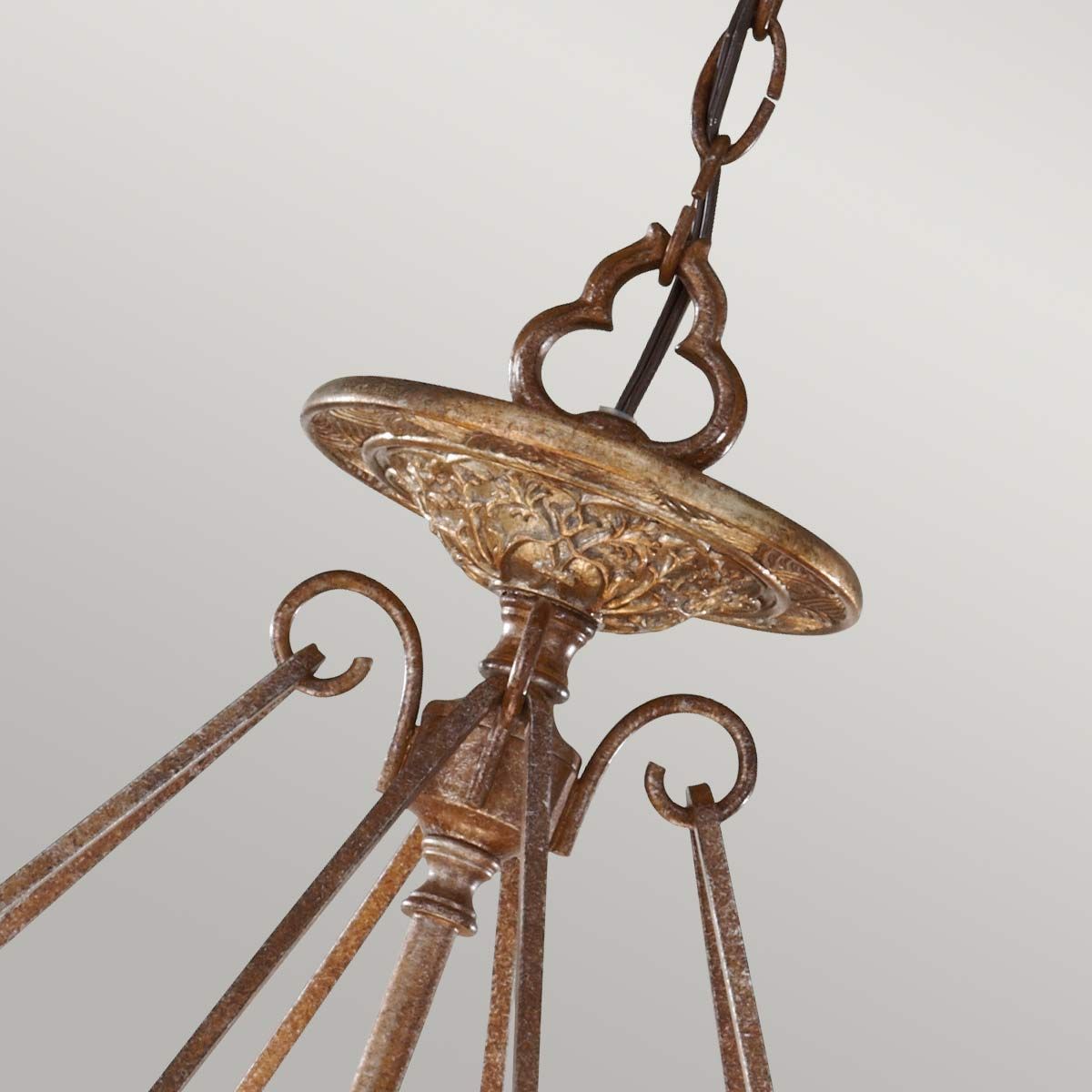Marcella 3-flammige Pendelleuchte - Britische Bronze/Oxidierte Bronze - Elsteadlighting - leuchtengrosshandel24
