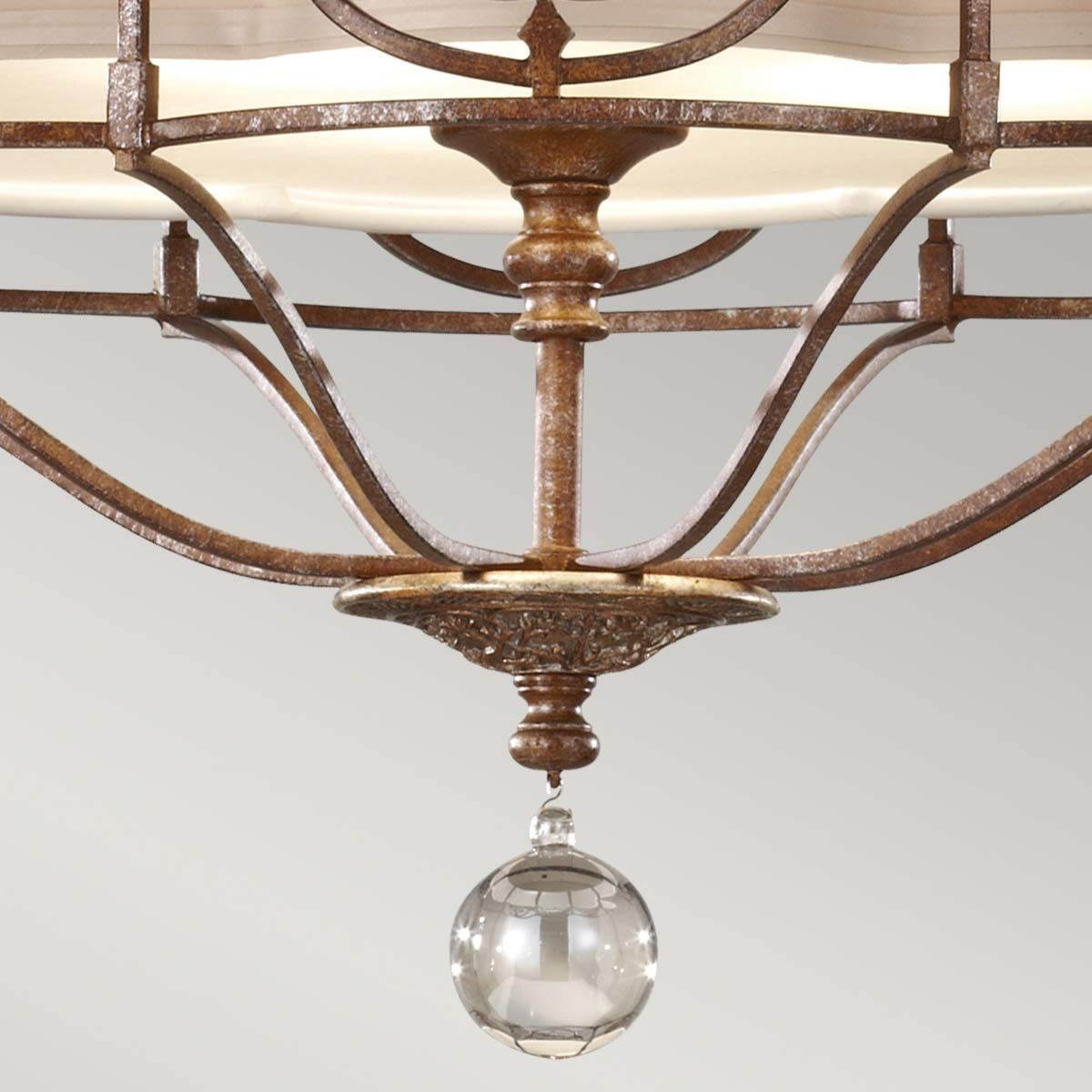 Marcella 3-flammige Pendelleuchte - Britische Bronze/Oxidierte Bronze - Elsteadlighting - leuchtengrosshandel24