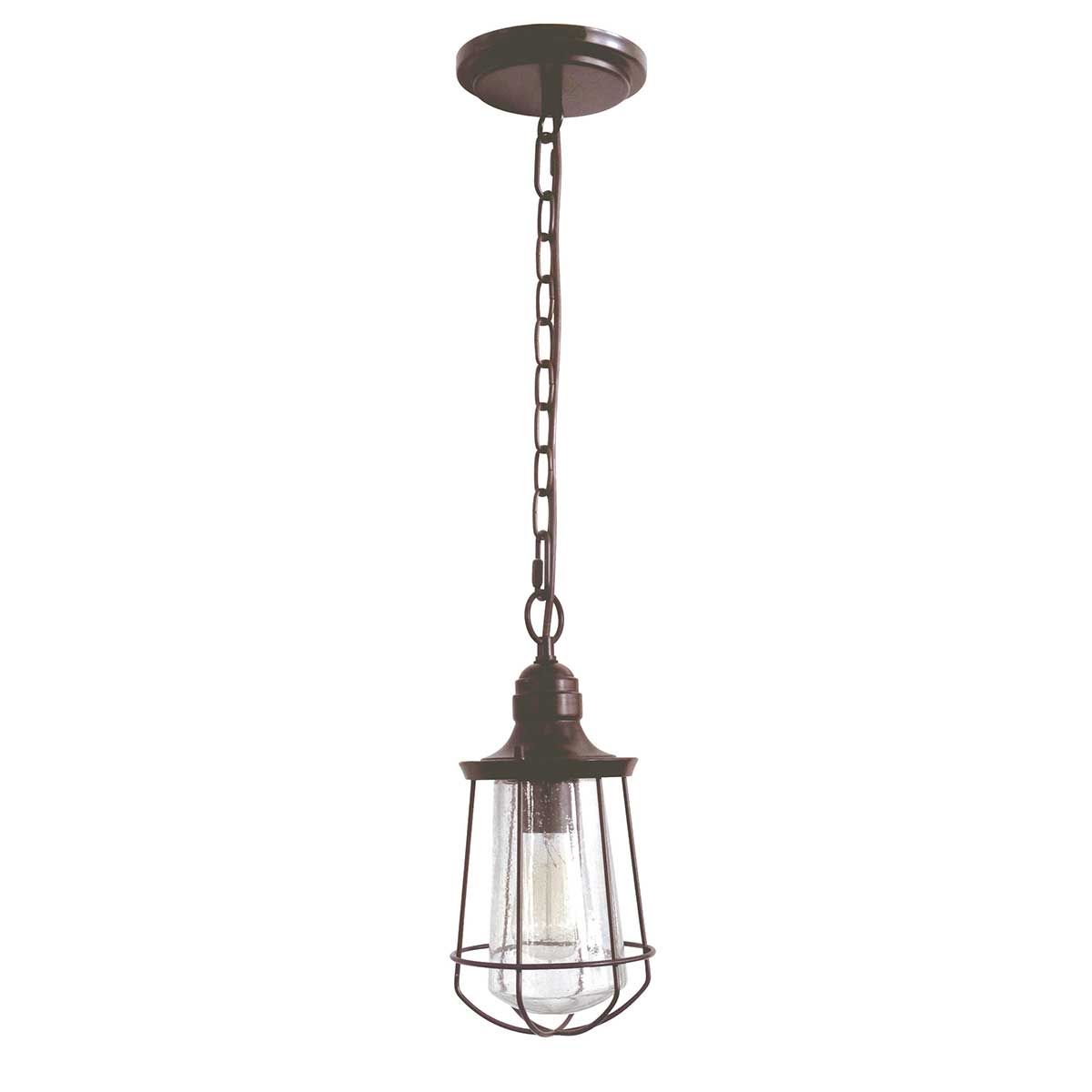 Marine 1 - flammige kleine Kettenlaterne - Western Bronze - Elsteadlighting - QZ - MARINE8 - S