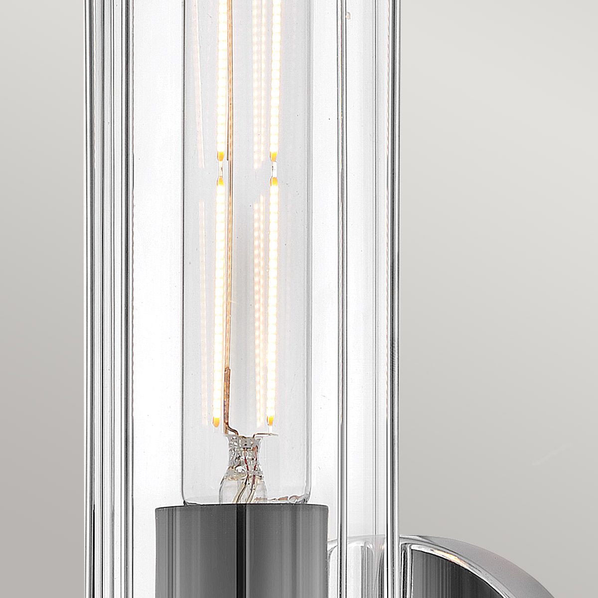 Masthead 1lt Wandleuchte - Poliertes Chrom und Schwarz - Elsteadlighting - leuchtengrosshandel24