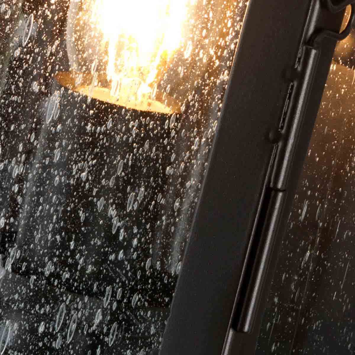 Matlock 1 - flammige Wandlaterne - Altbronze - Elsteadlighting - MATLOCK