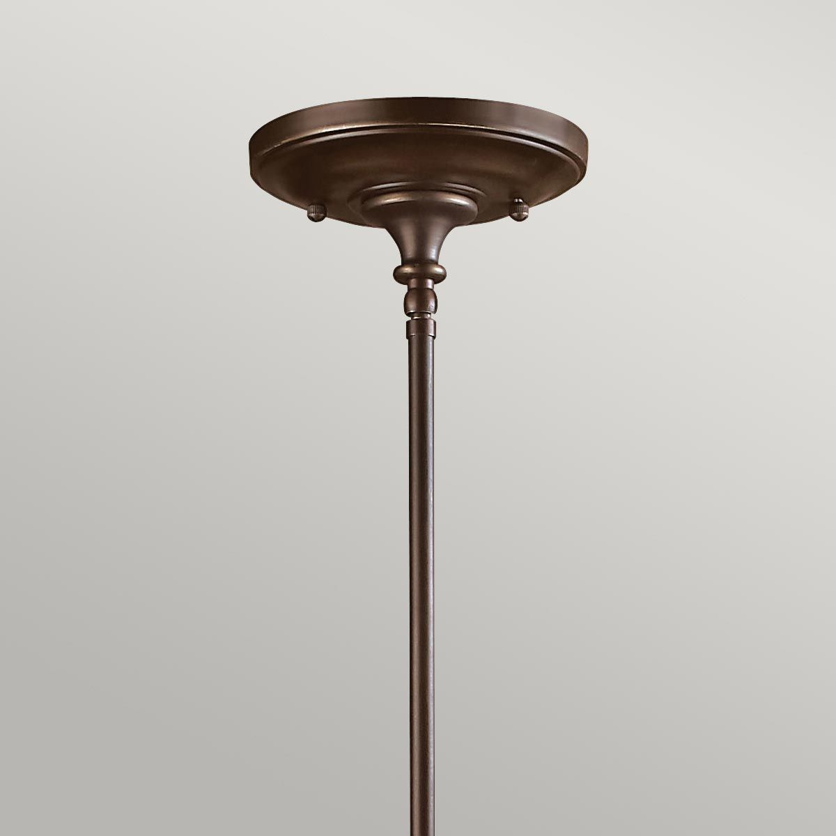 Mayflower 1-flammige Mini-Pendelleuchte - Alte Bronze - Elsteadlighting - leuchtengrosshandel24