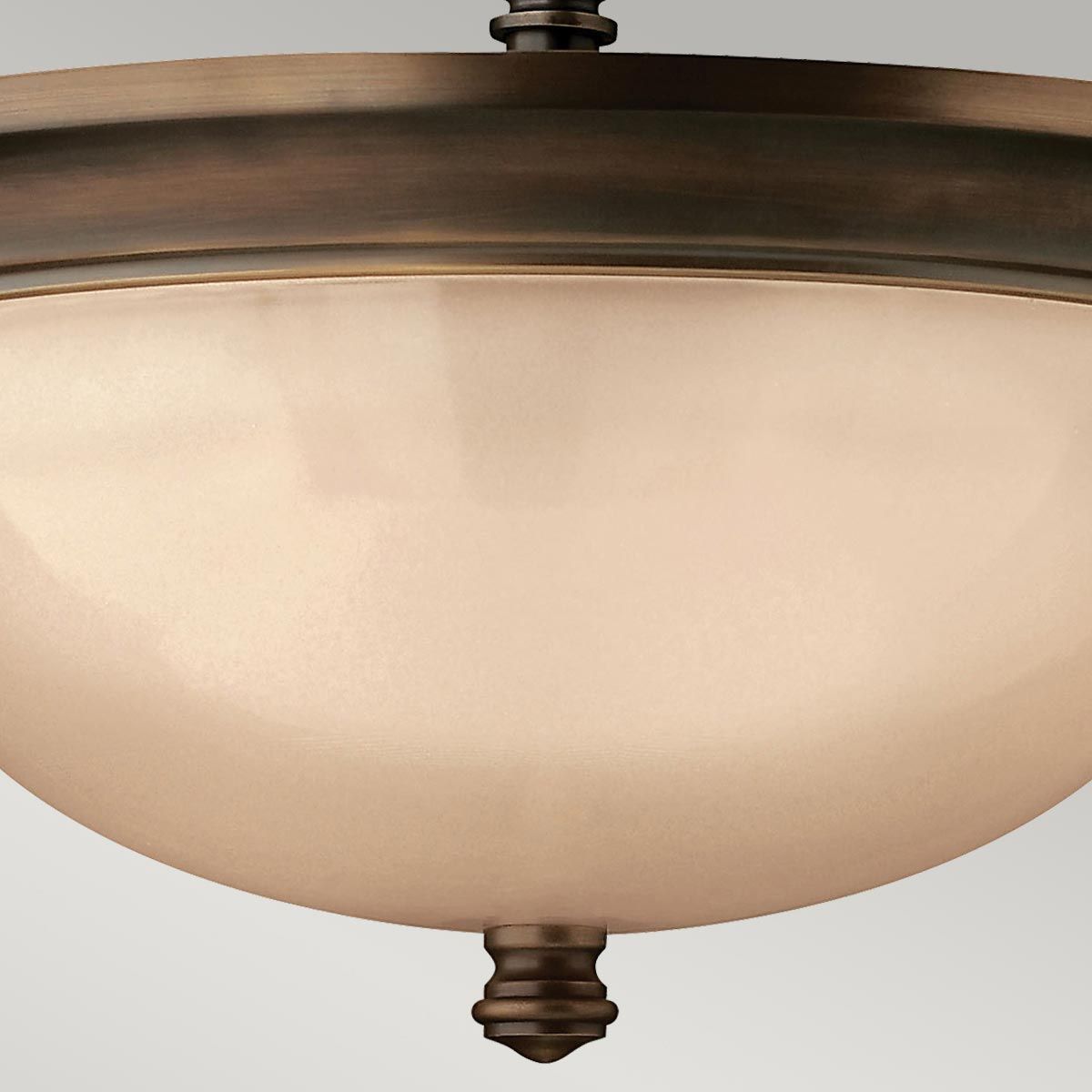 Mayflower 3-flammige Halbdeckenleuchte - Olde Bronze - Elsteadlighting - leuchtengrosshandel24