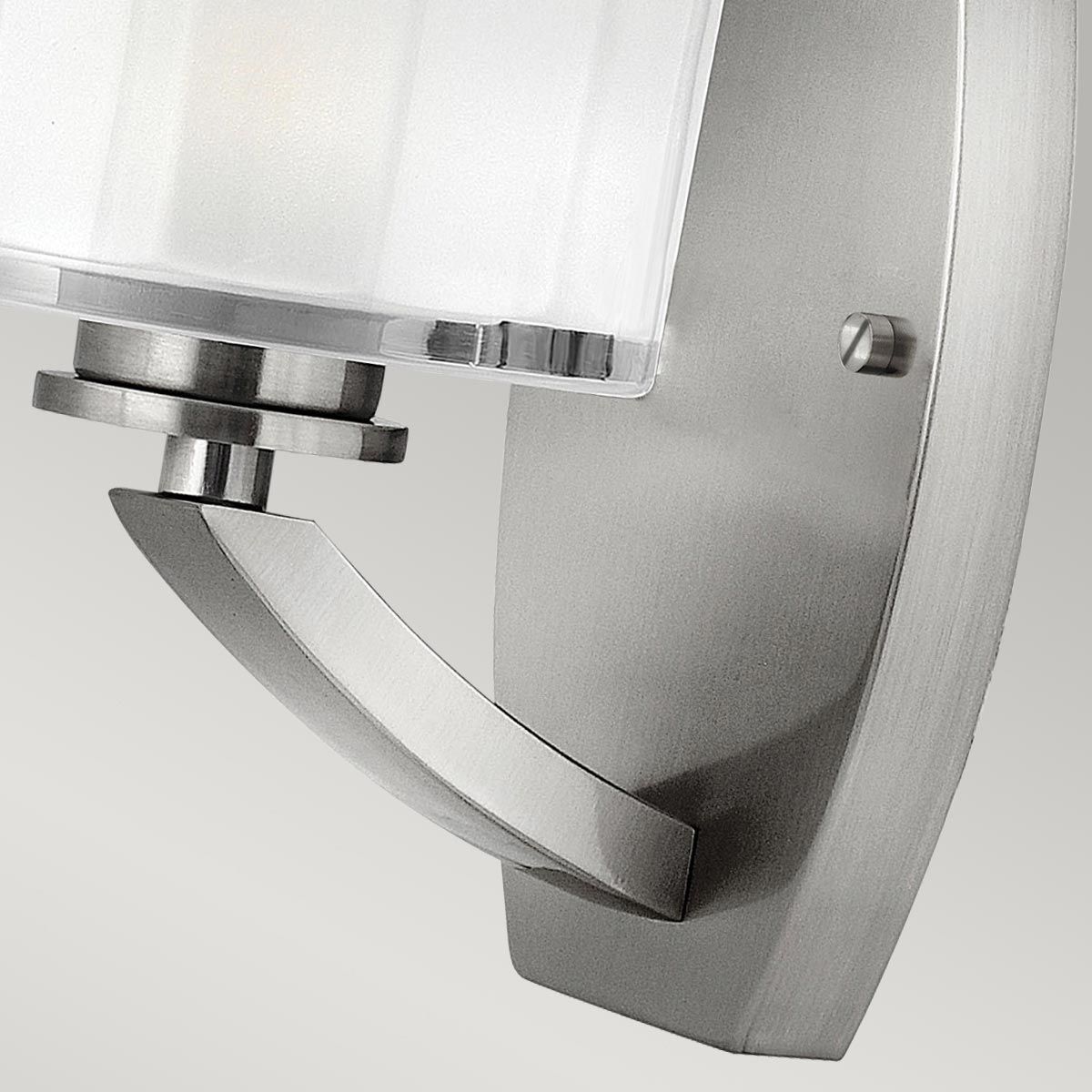 Meridian 1-flammige Wandleuchte - Gebürstetes Nickel - Elsteadlighting - leuchtengrosshandel24