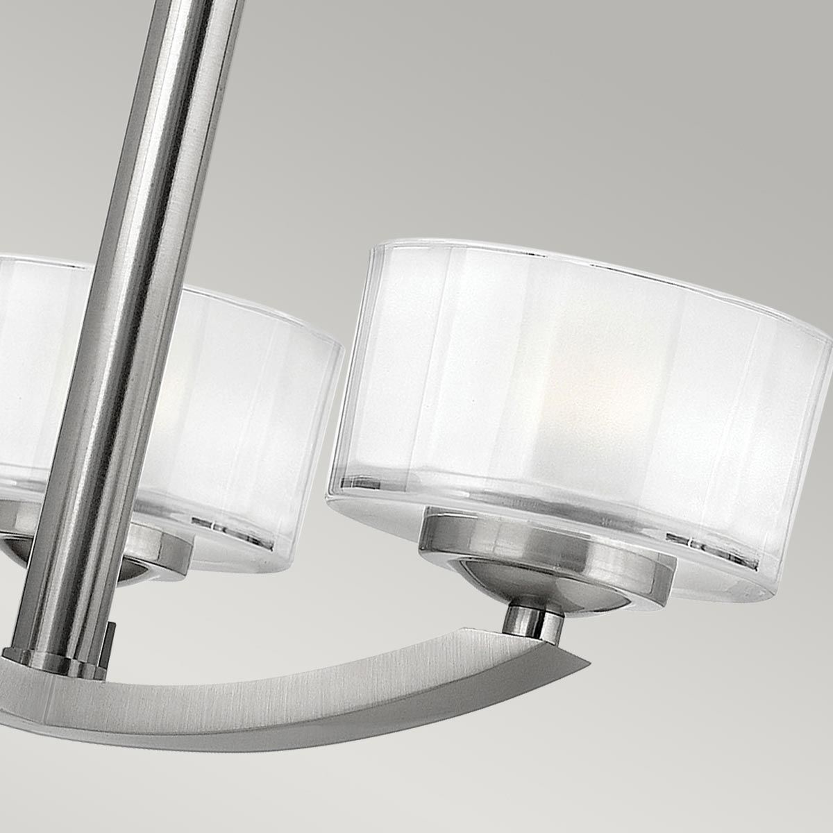 Meridian 3-flammige Halbdeckenleuchte, gebürstetes Nickel - Elsteadlighting - leuchtengrosshandel24