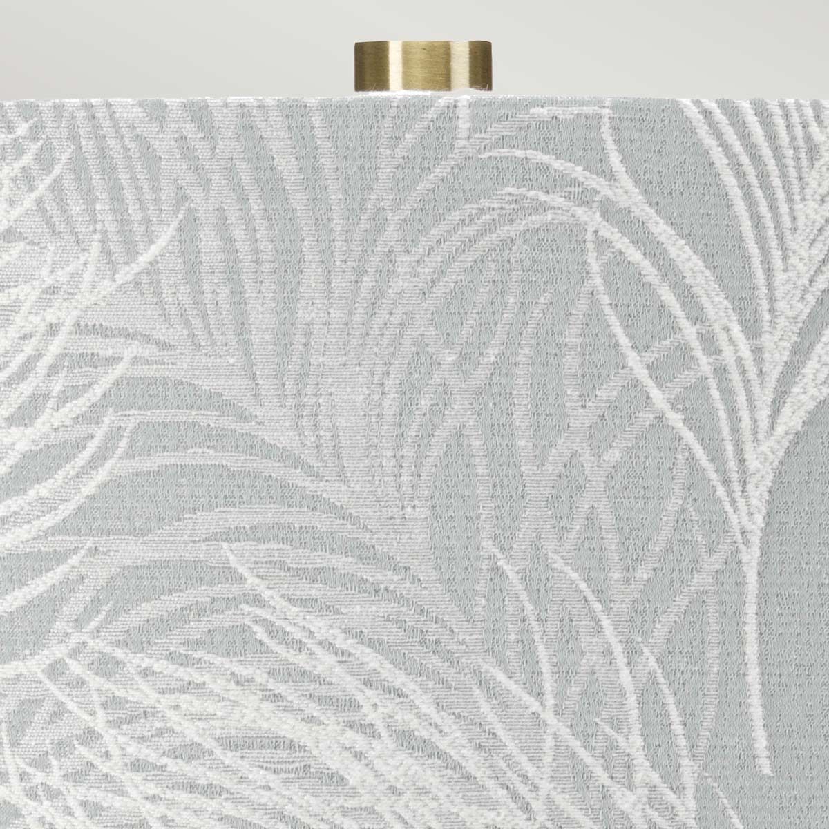 Milo 1-flammige Tischlampe - Gealtertes Messing, Weiß, Blau - Elsteadlighting - leuchtengrosshandel24