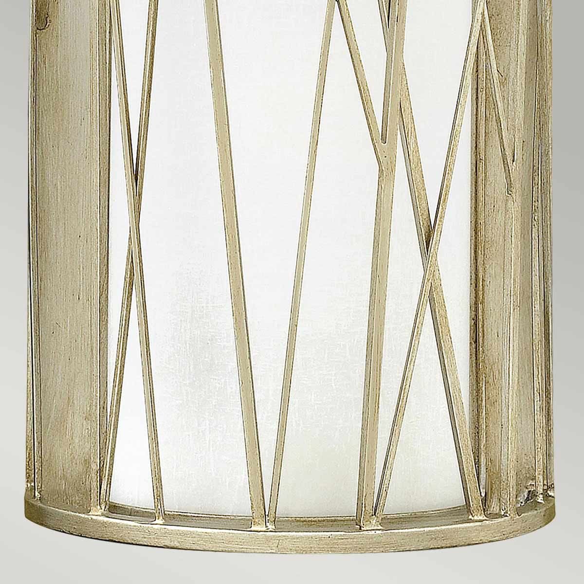 Nest 1-flammige Wandleuchte - Blattsilber - Elsteadlighting - leuchtengrosshandel24