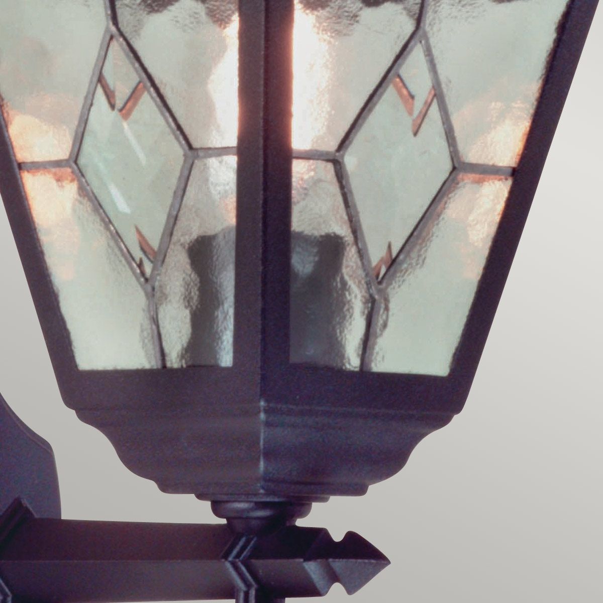 Norfolk Wandlaterne mit 1 Licht, Schwarz - Elsteadlighting - NR1 - BLK