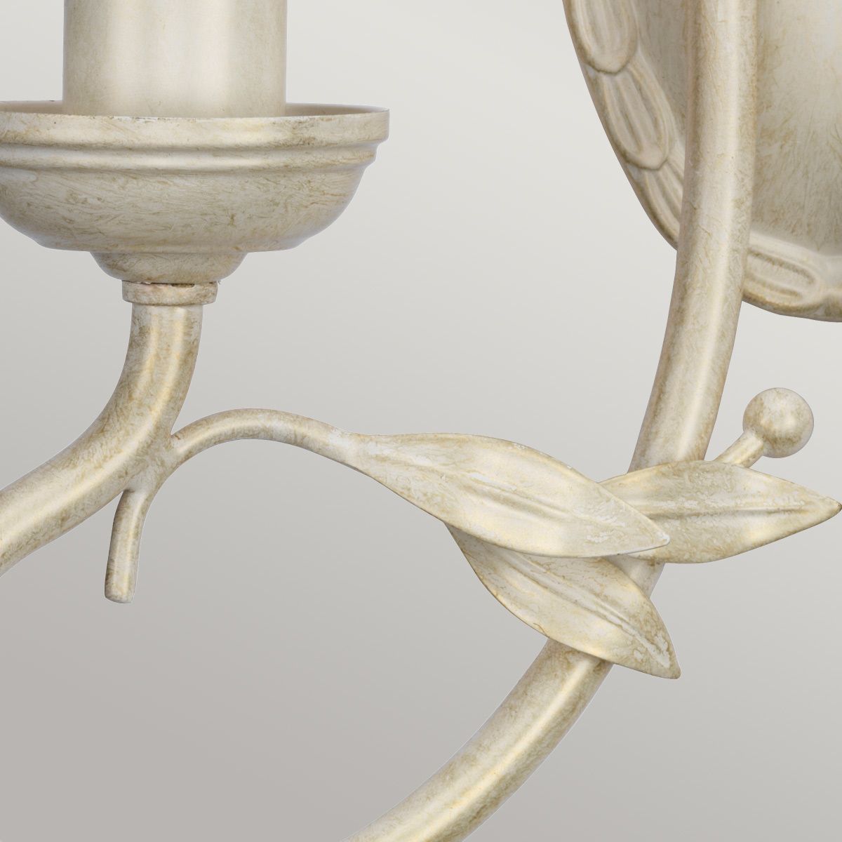 Olivia 2 - flammige Wandleuchte - Elfenbein/Goldpatina - Elsteadlighting - OV2 - IVORY - GOLD