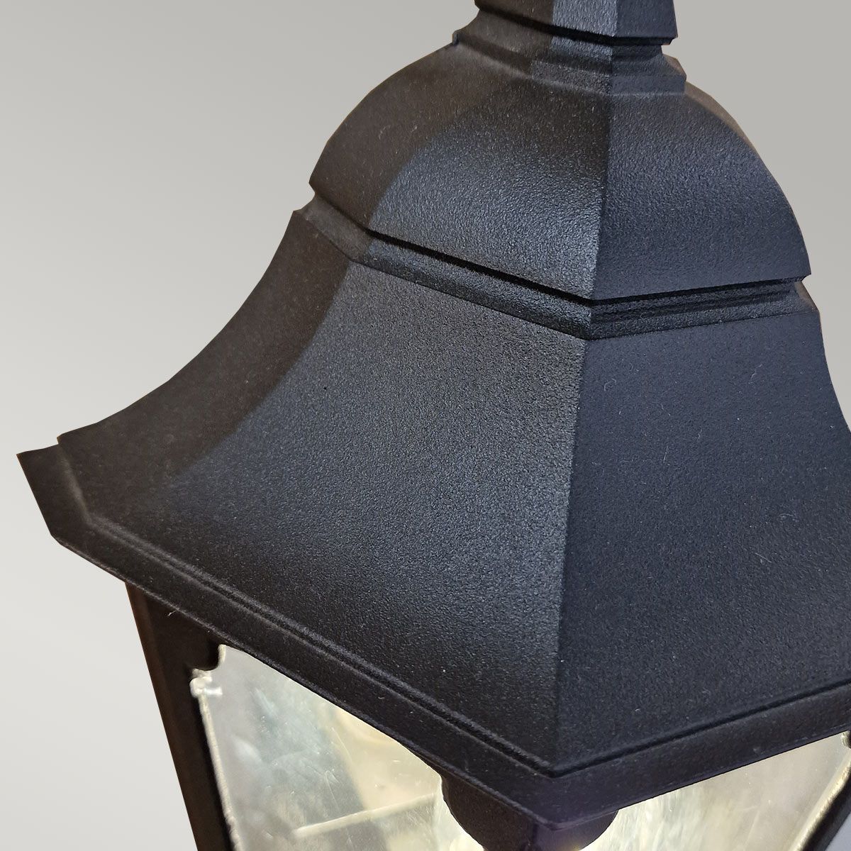 Parish 1 - flammige Halblaterne - Schwarz - Elsteadlighting - PR7 - BLACK