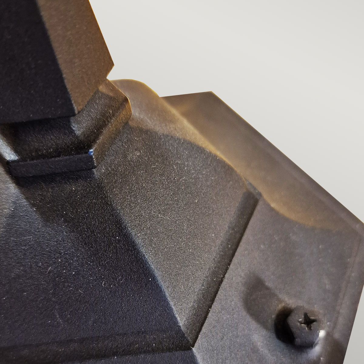 Parish 1 - flammige Säulenlaterne - Schwarz - Elsteadlighting - PR5 - BLACK