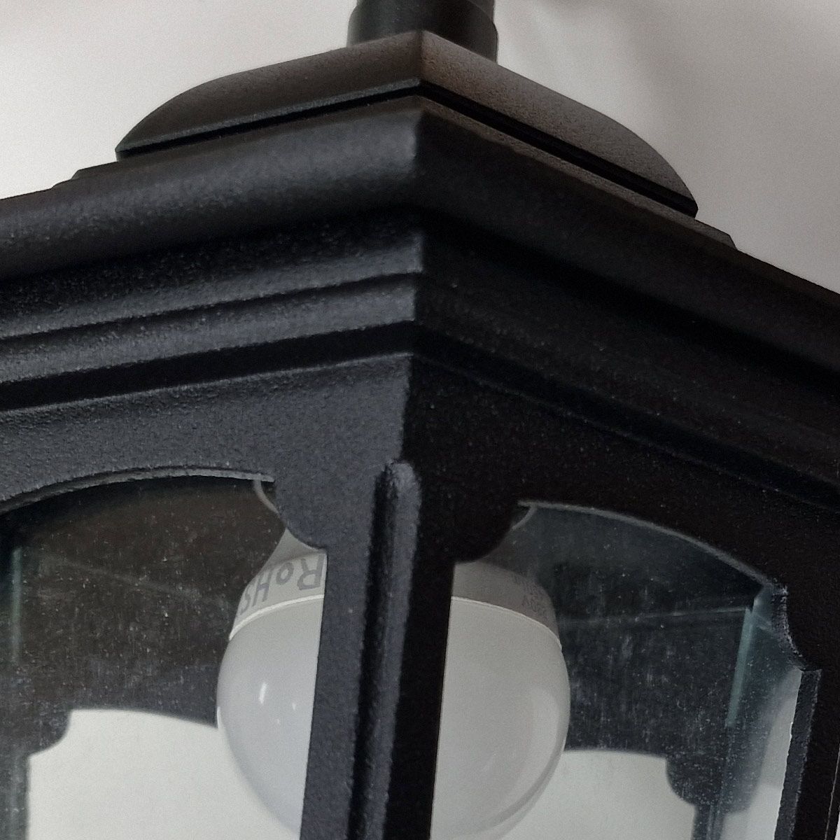 Parish Mini - Kettenlaterne mit 1 Licht, Schwarz - Elsteadlighting - PRM9 - BLACK