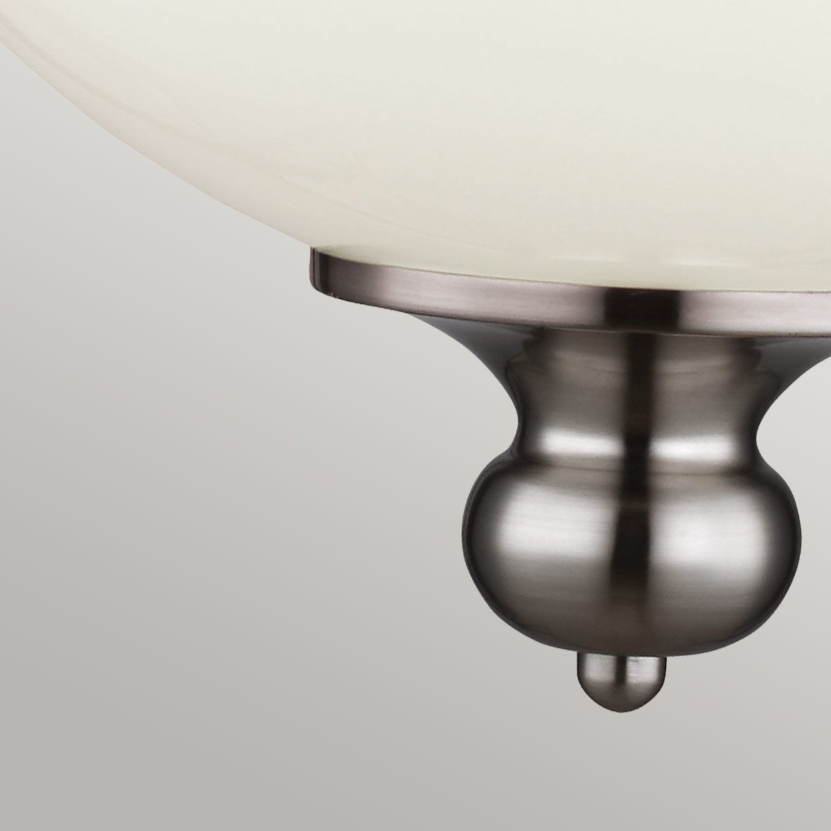 Parkman Pendelleuchte, 1 - flammig, groß, gebürsteter Stahl - Elsteadlighting - FE - PARKMAN - PL - BS