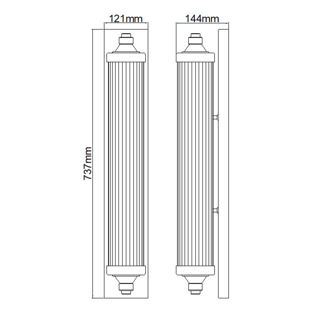 Paulson 4 - Licht - Leistenleuchte - Chrom - Elsteadlighting - FE - PAULSON - W4