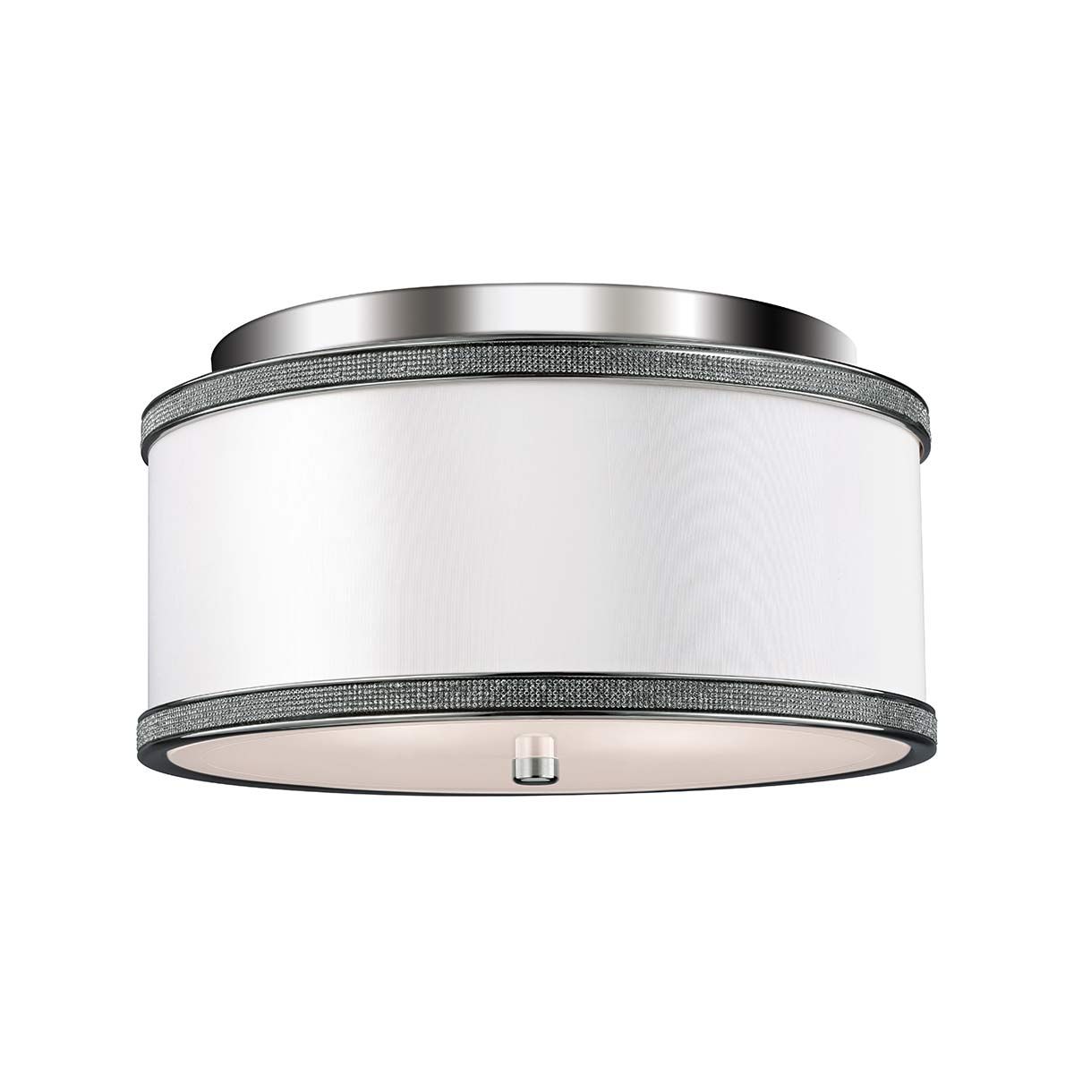 Pave 2 - flammige Deckenleuchte - Poliertes Nickel - Elsteadlighting - FE - PAVE - F - S