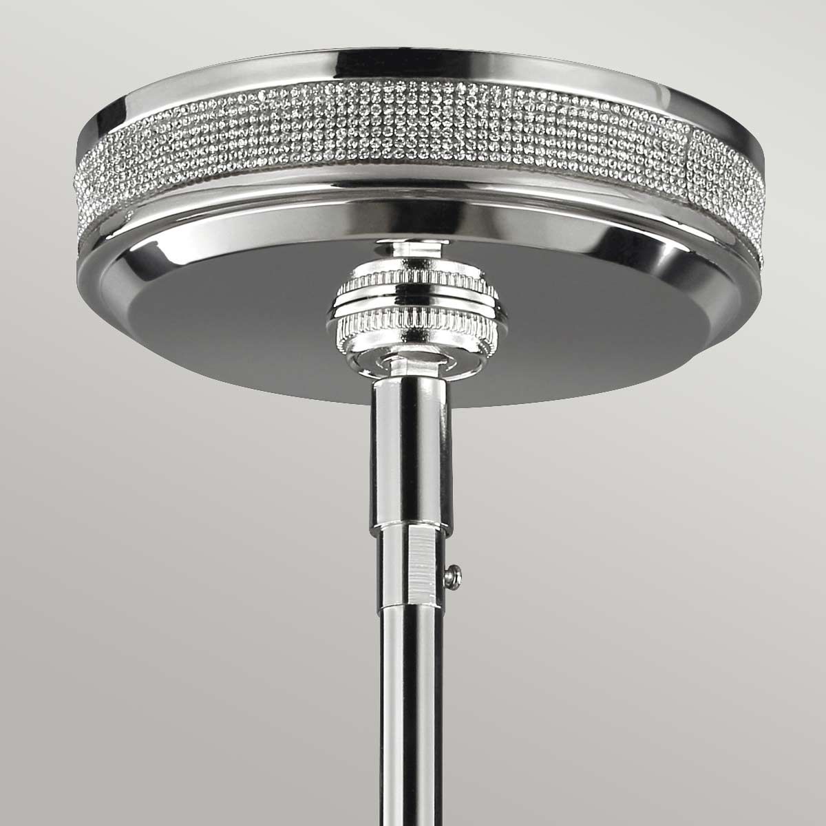 Pave 3 - flammige Pendelleuchte - Poliertes Nickel - Elsteadlighting - FE - PAVE - P - M