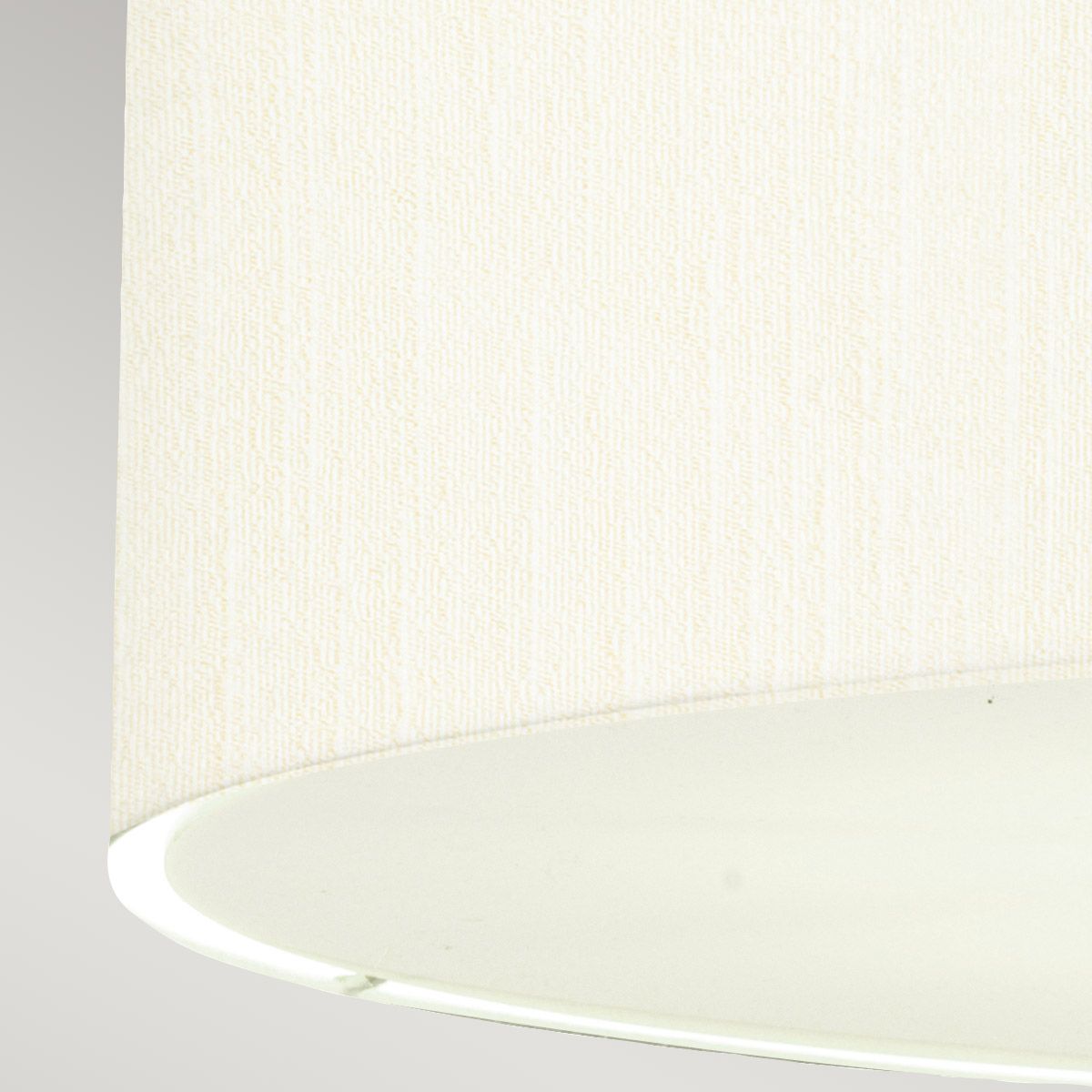 Pearce 22" Pendelleuchte mit Deckenplatte aus gealtertem Messing - gealtertes Messing mit elfenbeinfarbenem Schirm - Elsteadlighting - DL - PEARCE22 - 5LT - IV - AB