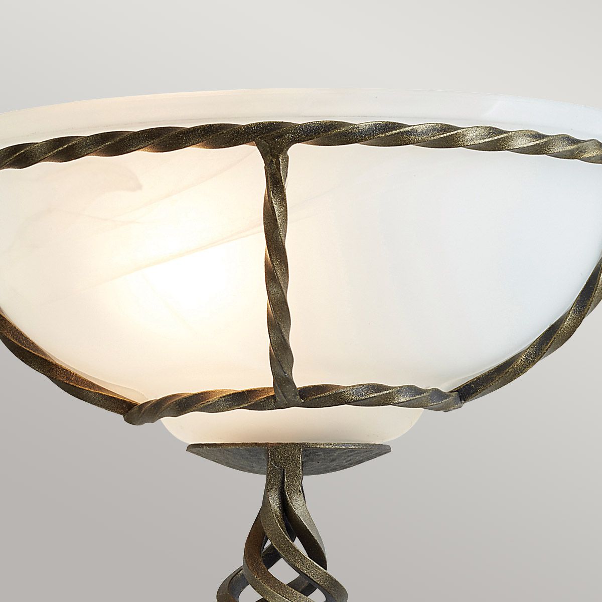 Pembroke 1 - flammige Wandleuchte - Schwarz/Gold - Elsteadlighting - PB - WU - BLK - GOLD