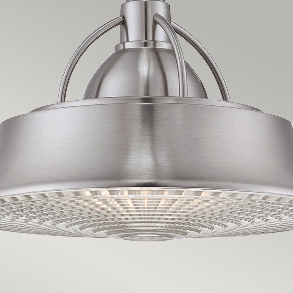 Pendelleuchte „Cody“ mit 2 Lichtern, gebürstetes Nickel – gebürstetes Nickel - Elsteadlighting - leuchtengrosshandel24