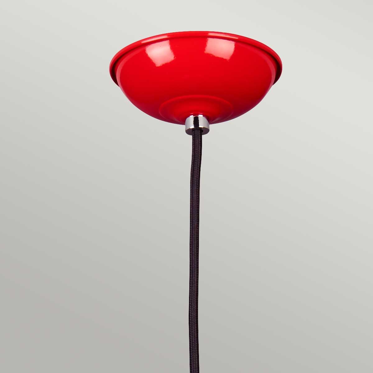 Pendelleuchte Franklin 1-flammig - Rot - Elsteadlighting - leuchtengrosshandel24