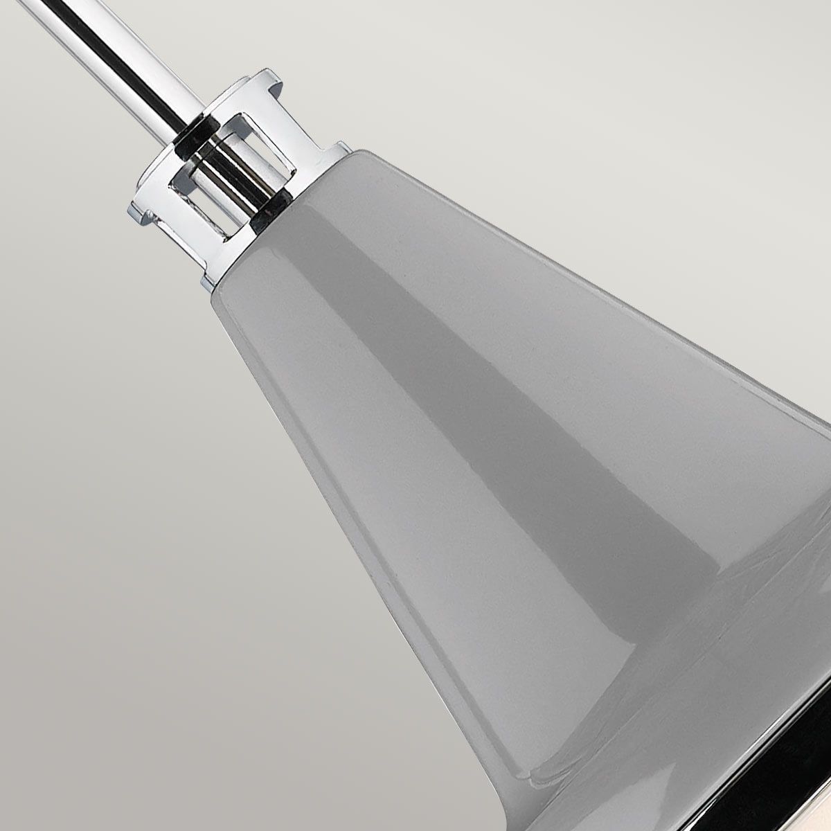 Pendelleuchte Livingston 1-flammig, Nickel poliert - Elsteadlighting - leuchtengrosshandel24