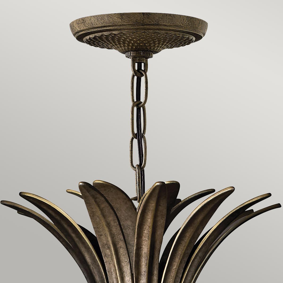 Pendelleuchte Plantation 4 - flammig - Perlbronze - Elsteadlighting - HK - PLANT4 - P - PZ