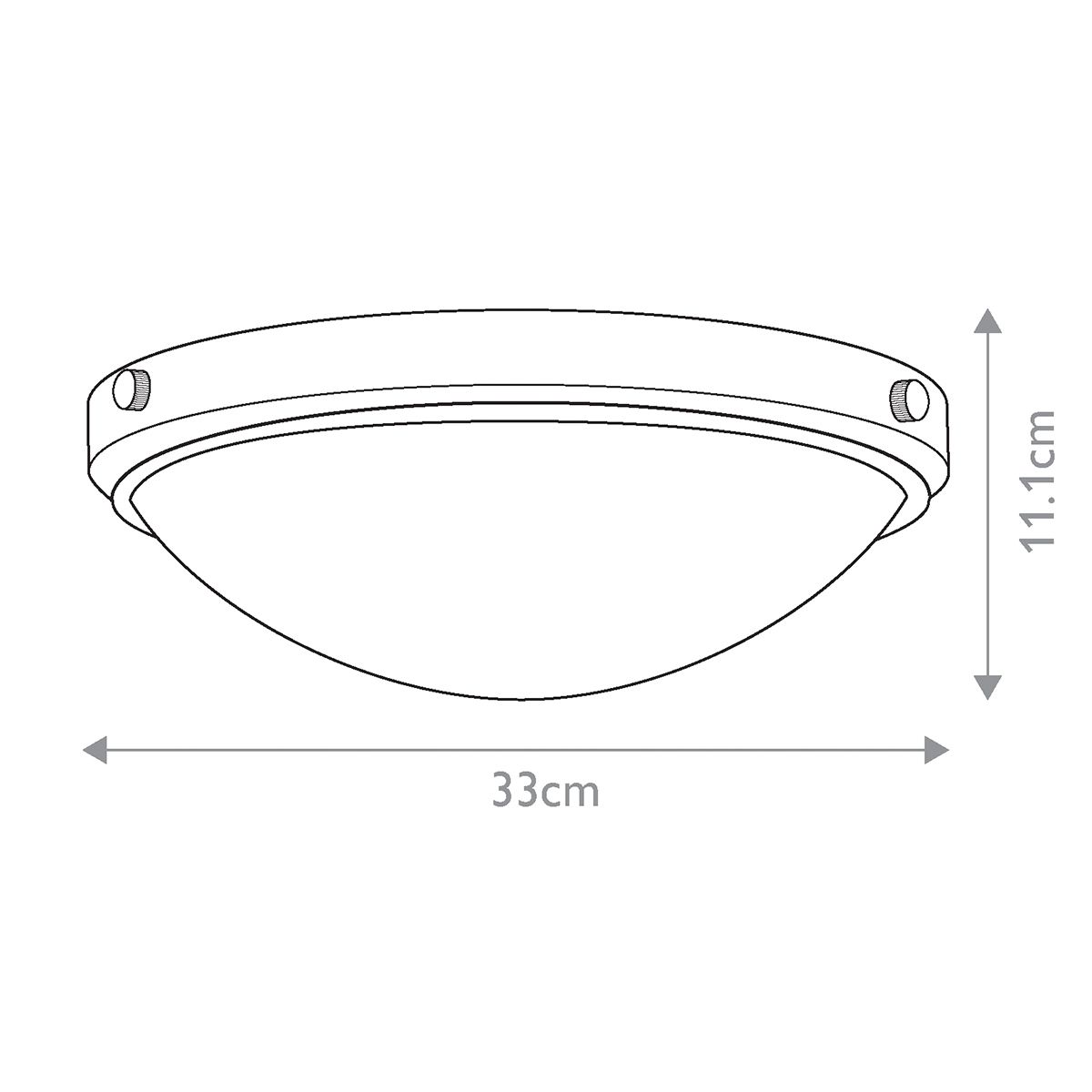 Perry 2 - flammige Deckenleuchte - Poliertes Chrom - Elsteadlighting - FE - PERRY - F - BATH