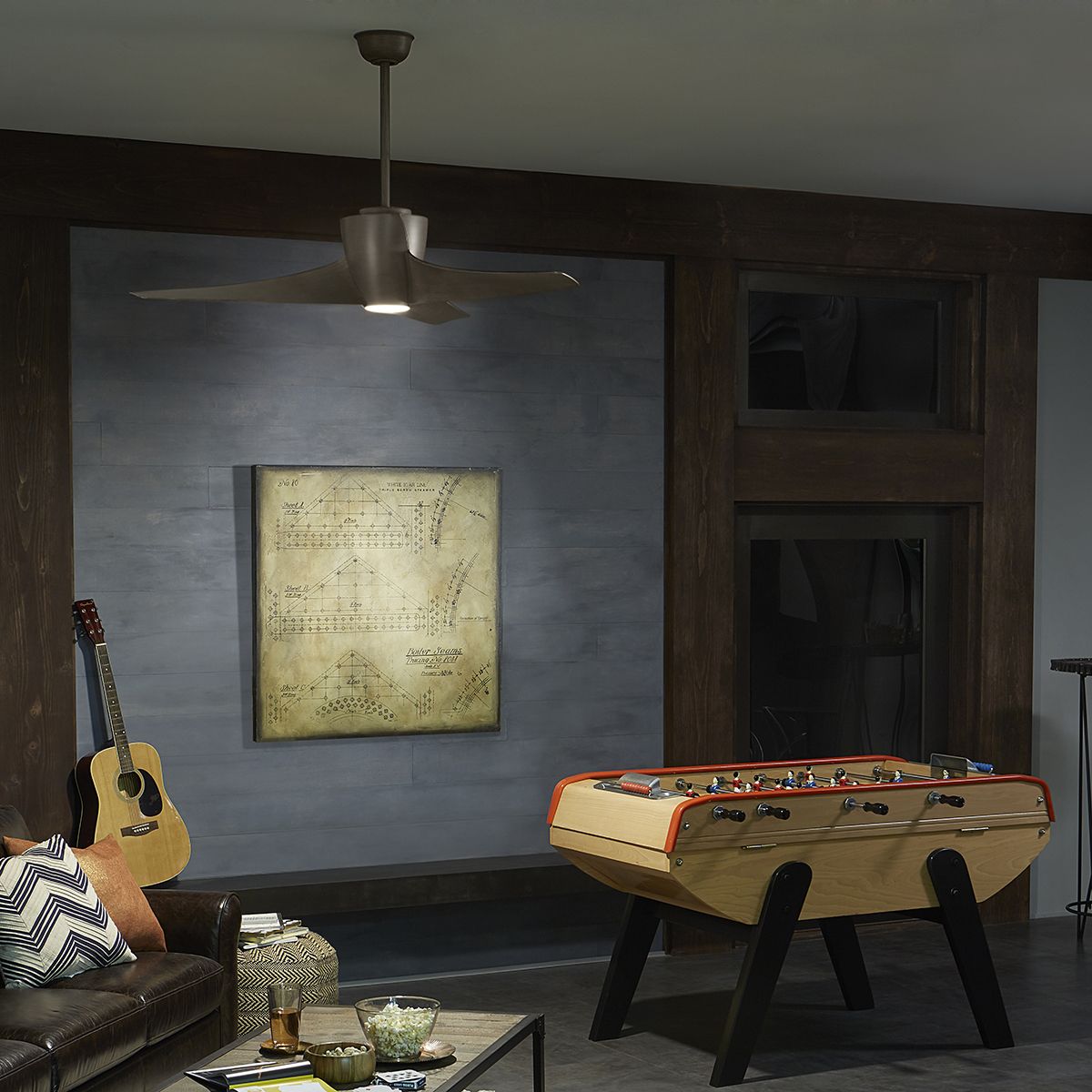 Phree - 56 Zoll / 142 cm Ventilator - Gebürstetes Nickel - Elsteadlighting - KLF - PHREE - 56 - BN