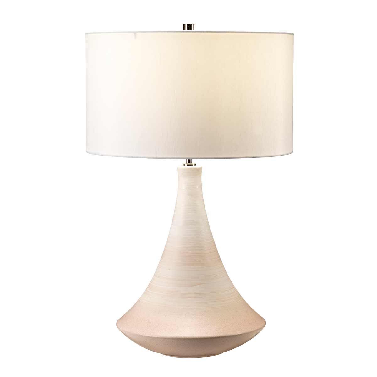 Pinner 1 - flammige Tischlampe - Dezentes Rosa & Mattcreme - Elsteadlighting - PINNER - TL