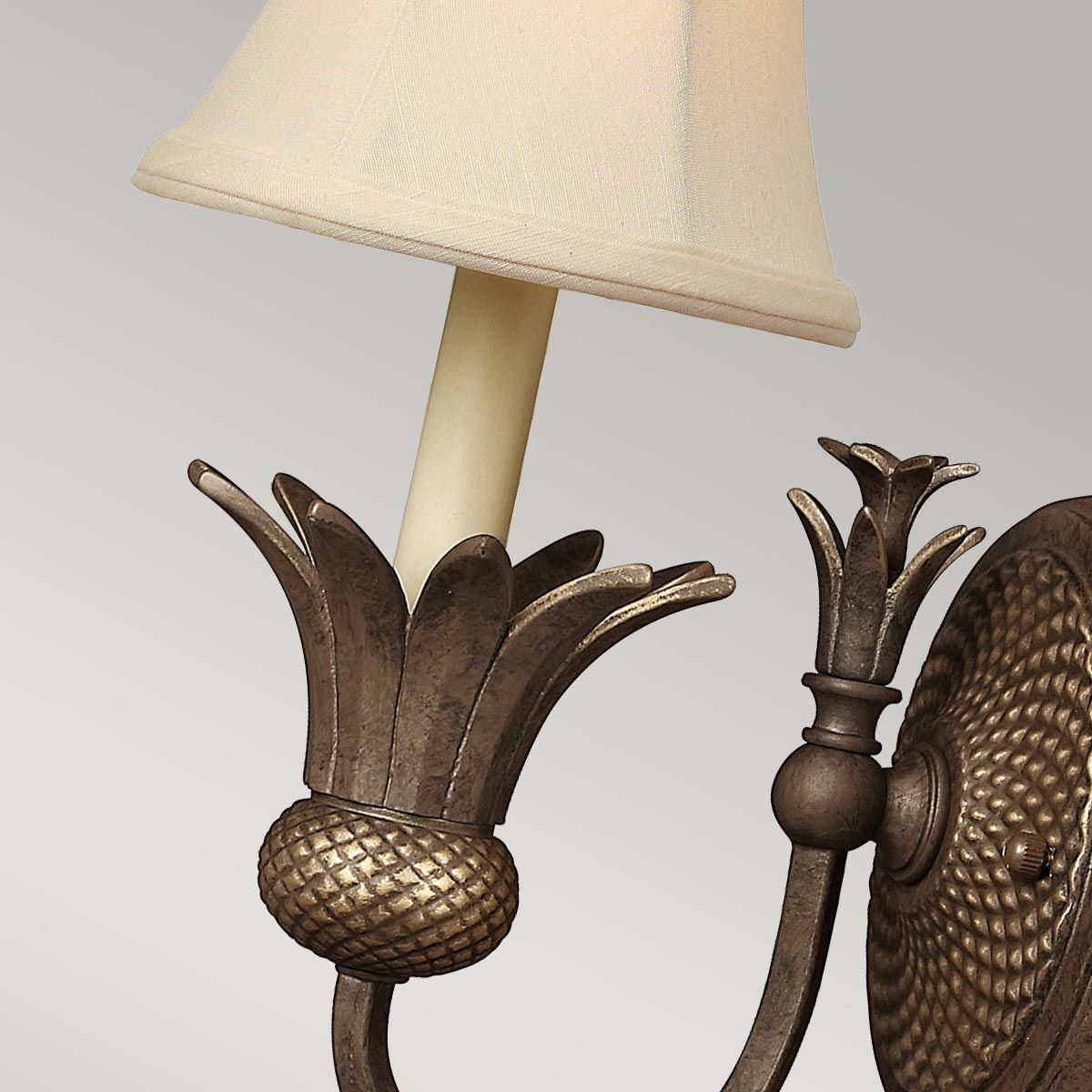 Plantation 1 - flammige Wandleuchte - Perlbronze - Elsteadlighting - HK - PLANT1 - PZ