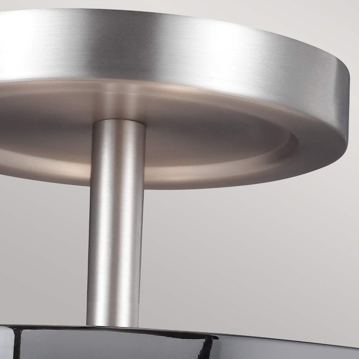 Prospect Park 2 - flammige Halbeinbauleuchte, Satin - Nickel mit Chrom - Elsteadlighting - FE - PROSPECT - PARK - SF