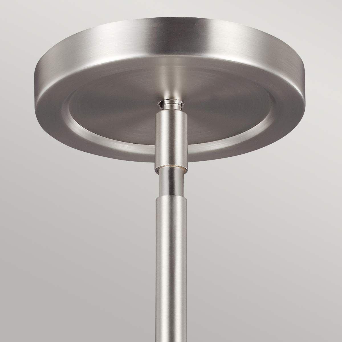 Prospect Park Pendelleuchte, 4 - flammig, Satin - Nickel mit Chrom - Elsteadlighting - FE - PROSPECT - PARK - 4P
