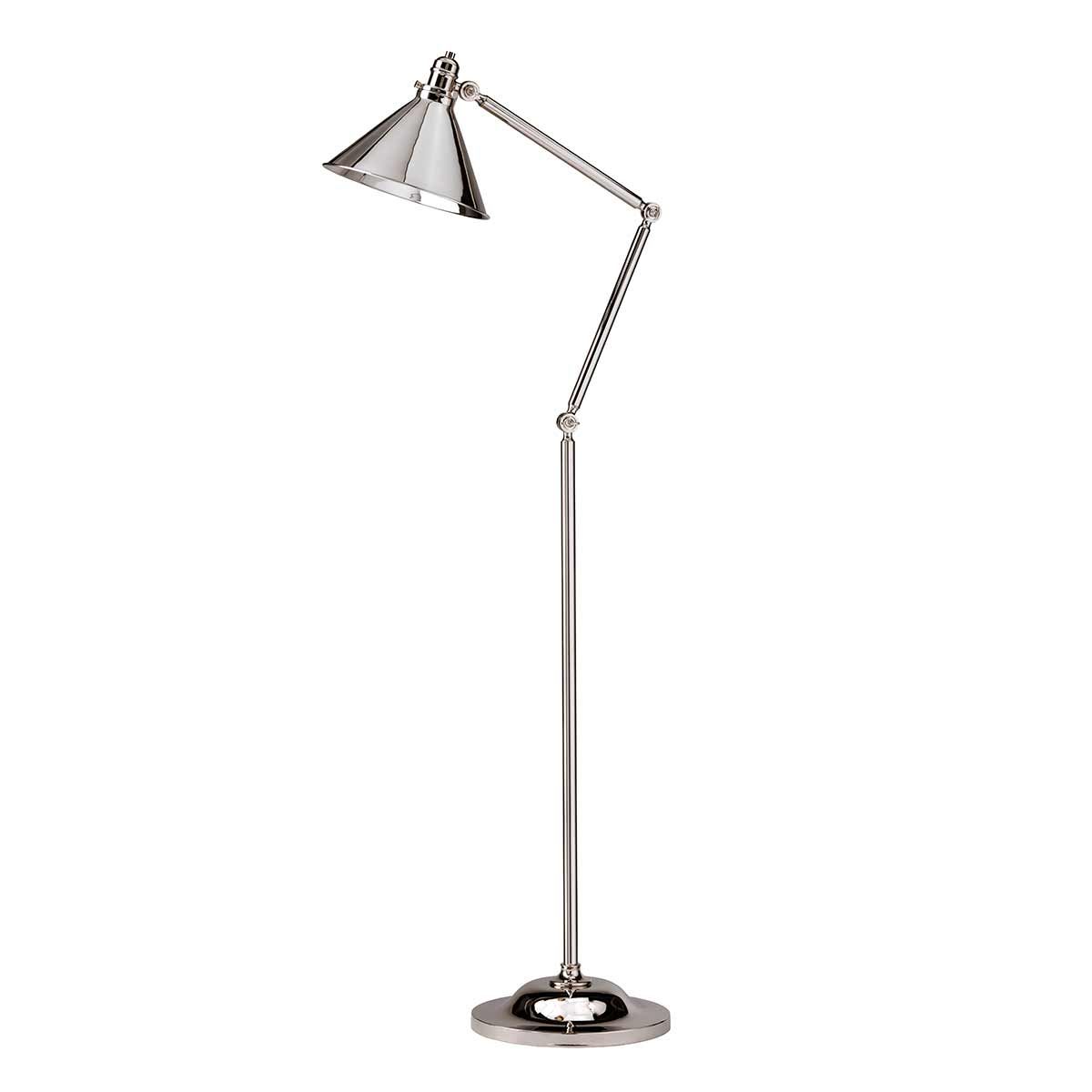 Provence 1 - flammige Stehlampe - Poliertes Nickel - Elsteadlighting - PV - FL - PN