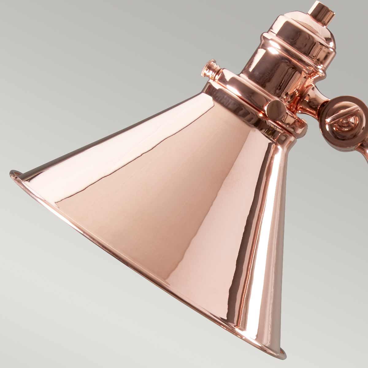 Provence 1 - flammige Tischlampe - Poliertes Kupfer - Elsteadlighting - PV - TL - CPR
