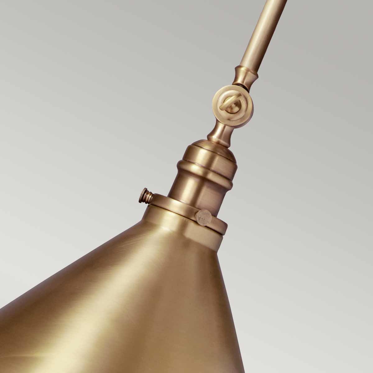 Provence 1 - flammige Wand - /Pendelleuchte - Gealtertes Messing - Elsteadlighting - PV - GWP - AB