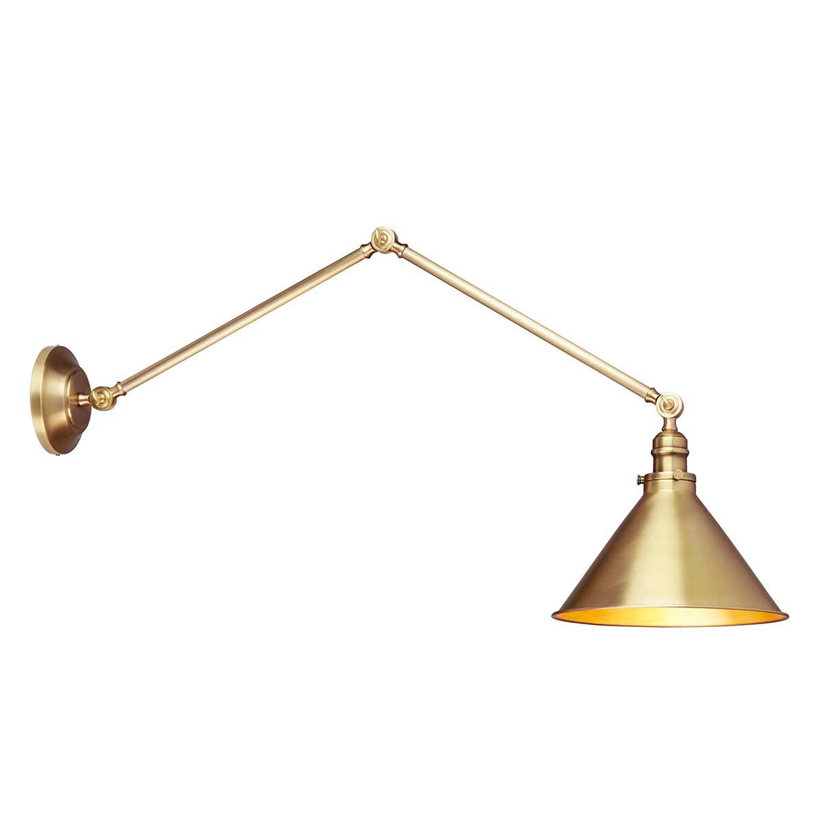 Provence 1 - flammige Wand - /Pendelleuchte - Gealtertes Messing - Elsteadlighting - PV - GWP - AB