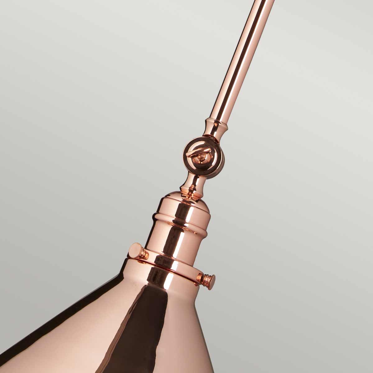 Provence 1 - flammige Wand - /Pendelleuchte, poliertes Kupfer - Elsteadlighting - PV - GWP - CPR