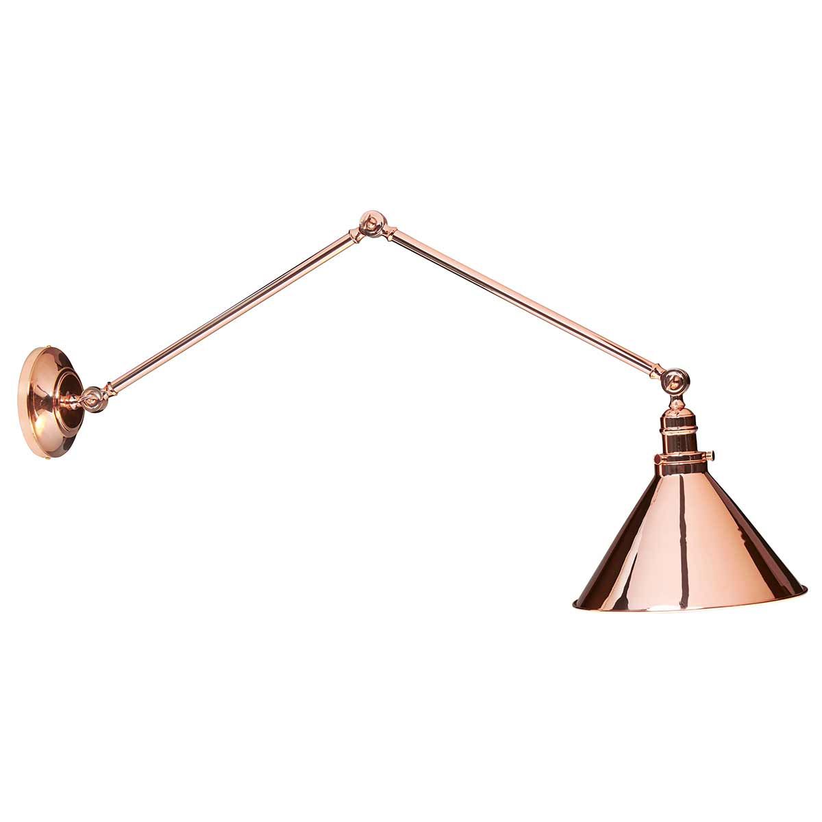 Provence 1 - flammige Wand - /Pendelleuchte, poliertes Kupfer - Elsteadlighting - PV - GWP - CPR