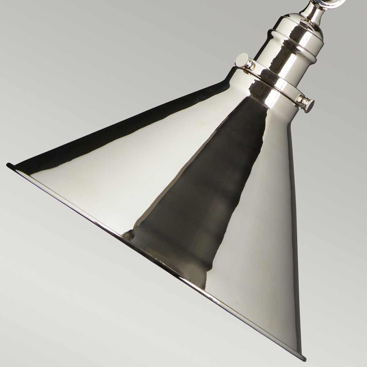 Provence 1 - flammige Wand - /Pendelleuchte, poliertes Nickel - Elsteadlighting - PV - GWP - PN
