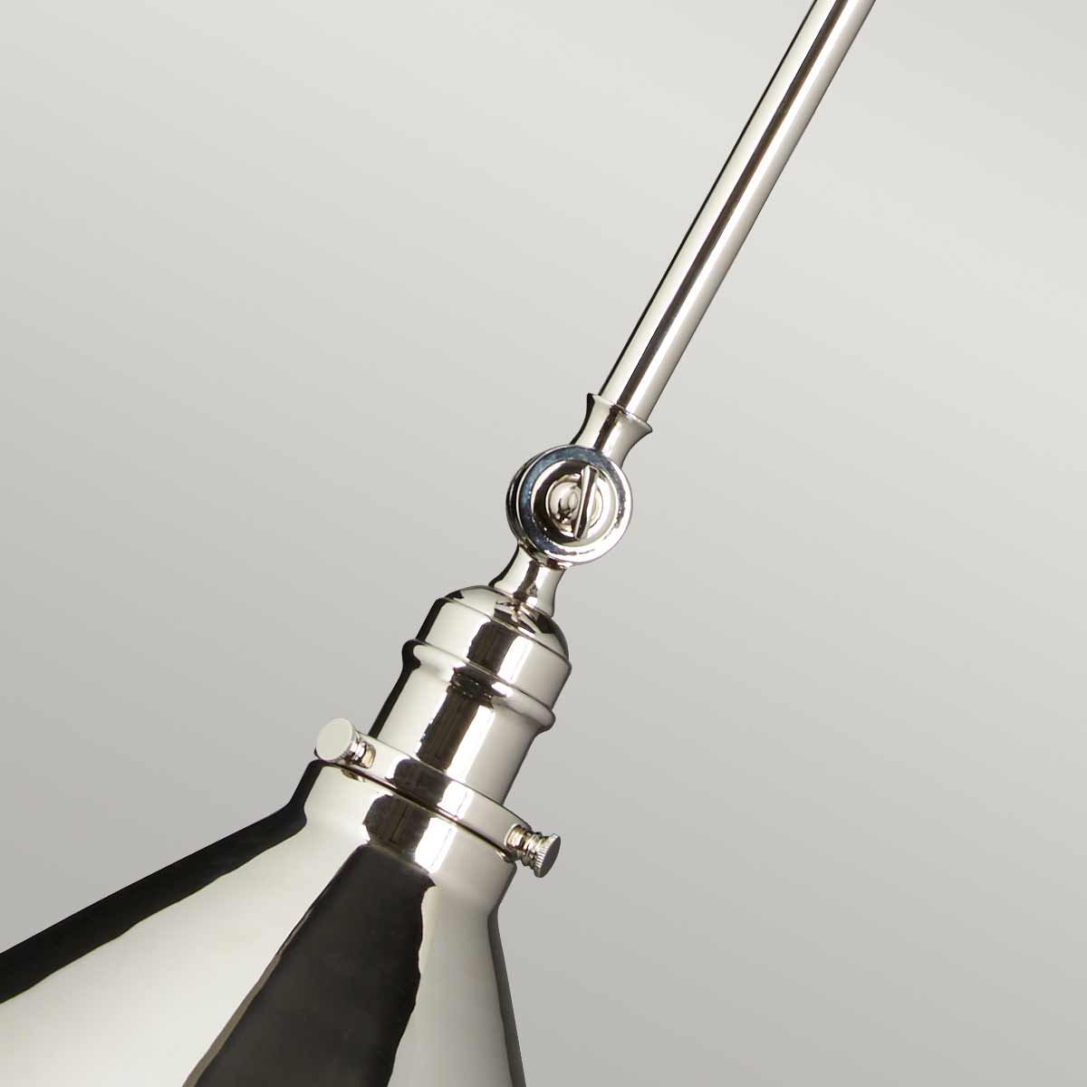 Provence 1 - flammige Wand - /Pendelleuchte, poliertes Nickel - Elsteadlighting - PV - GWP - PN
