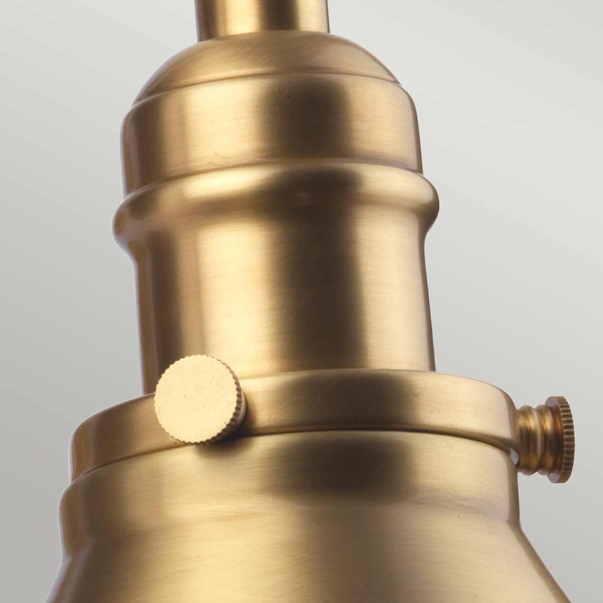 Provence 1 - flammige Wandleuchte - Gealtertes Messing - Elsteadlighting - PV1 - AB