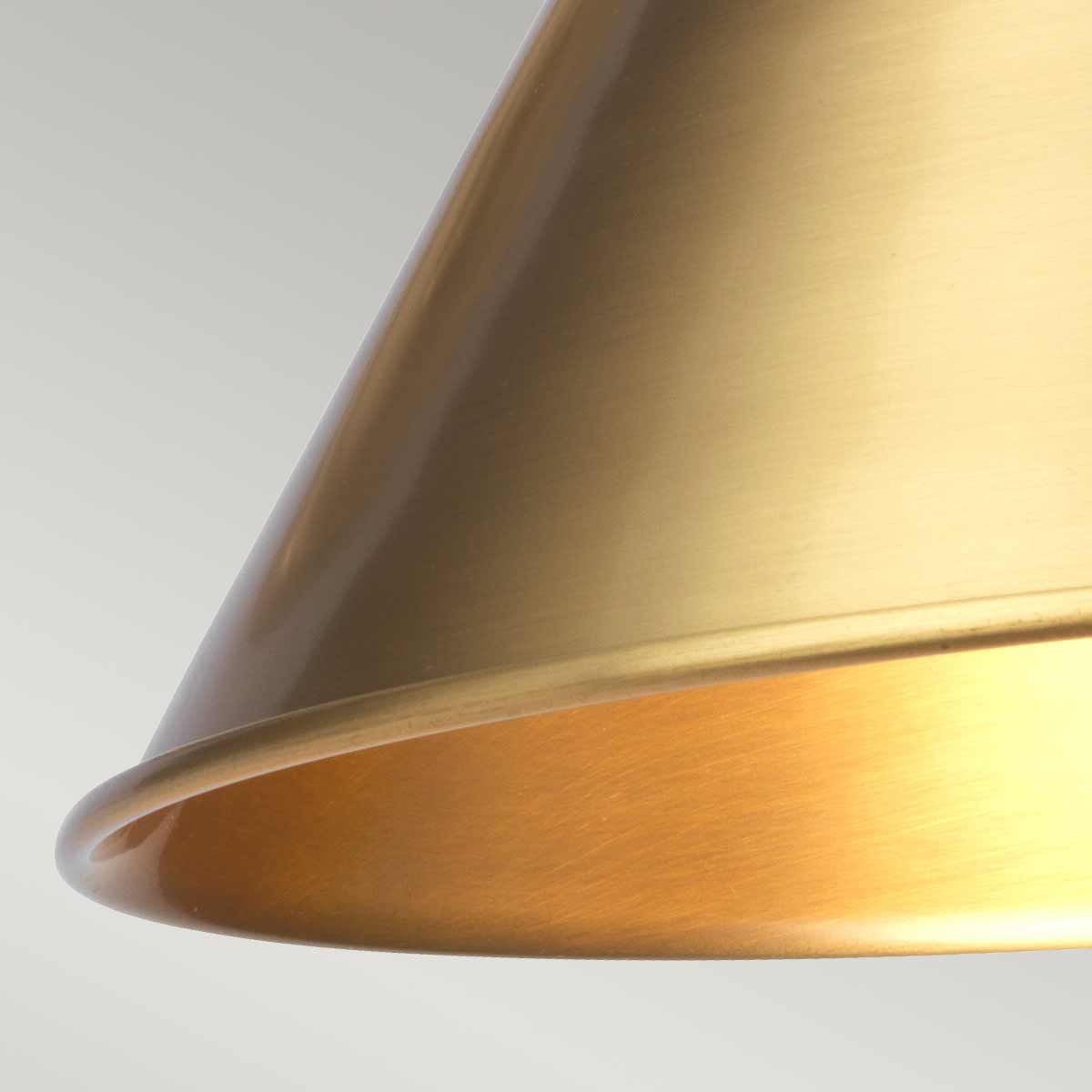Provence 1 - flammige Wandleuchte - Gealtertes Messing - Elsteadlighting - PV1 - AB