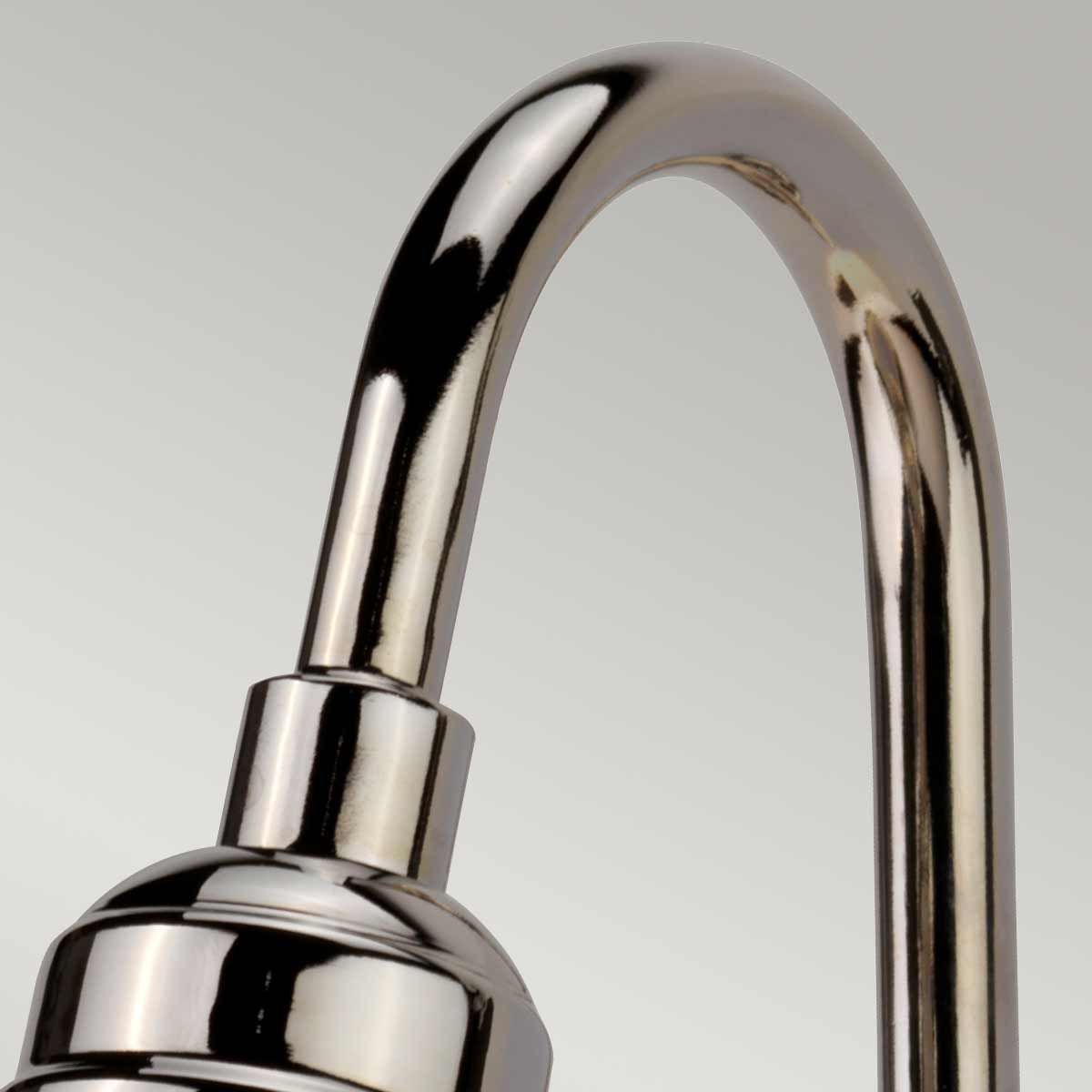 Provence 1 - flammige Wandleuchte - Poliertes Nickel - Elsteadlighting - PV1 - PN