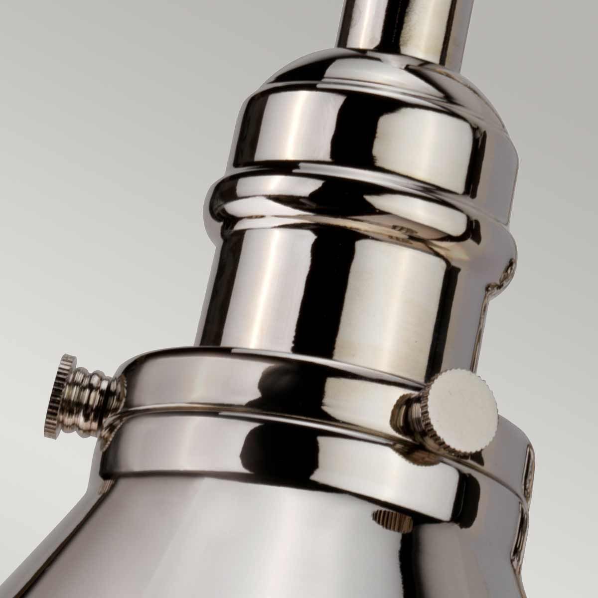 Provence 1 - flammige Wandleuchte - Poliertes Nickel - Elsteadlighting - PV1 - PN