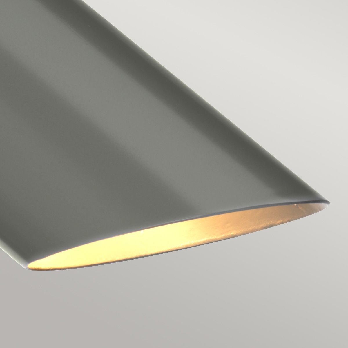 Quinto 1 - flammige Tischlampe - Dunkelgrau/Poliertes Nickel - Elsteadlighting - QUINTO - TL - GPN