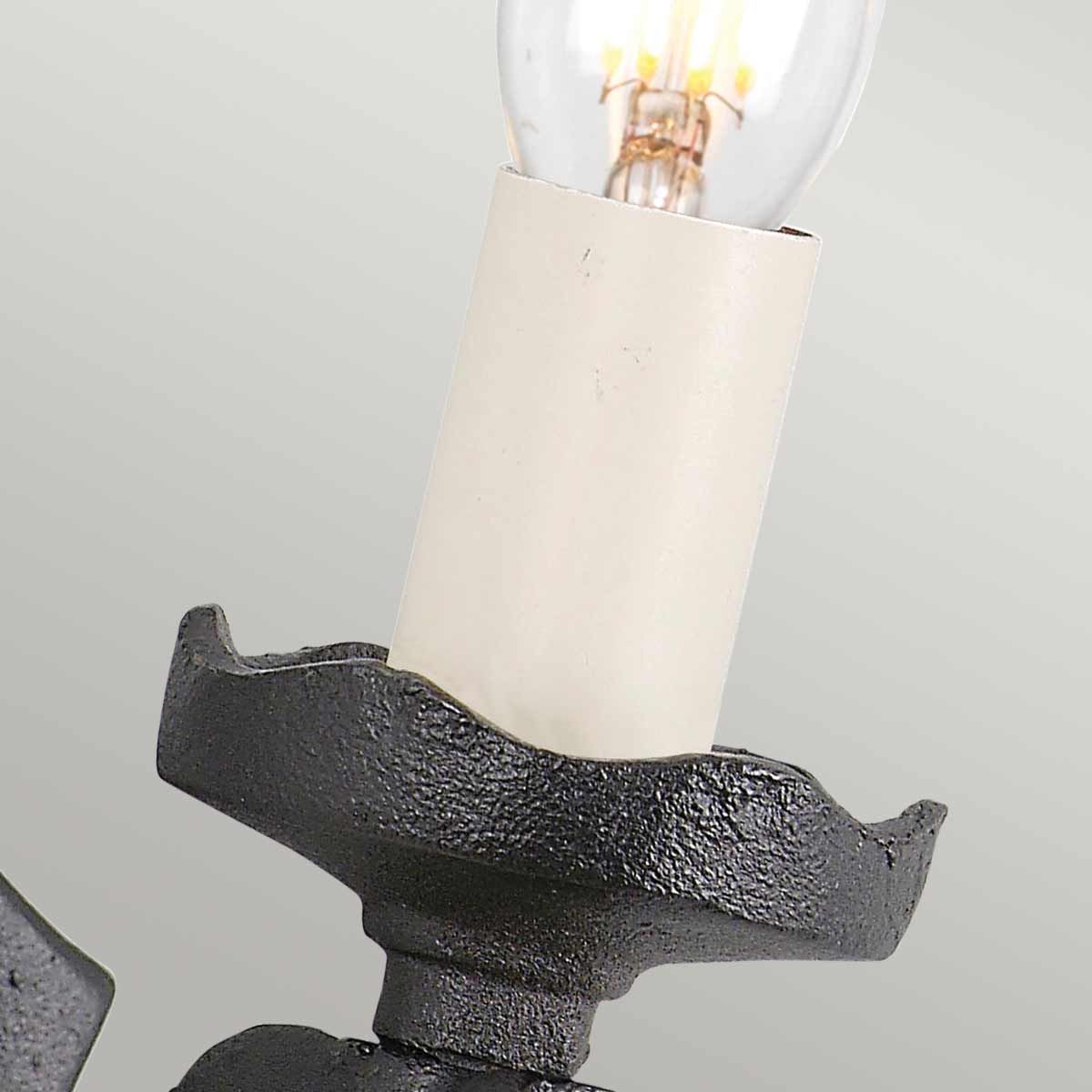 Rectory 1 - flammige Wandleuchte - Schwarz - Elsteadlighting - RY1B - BLACK