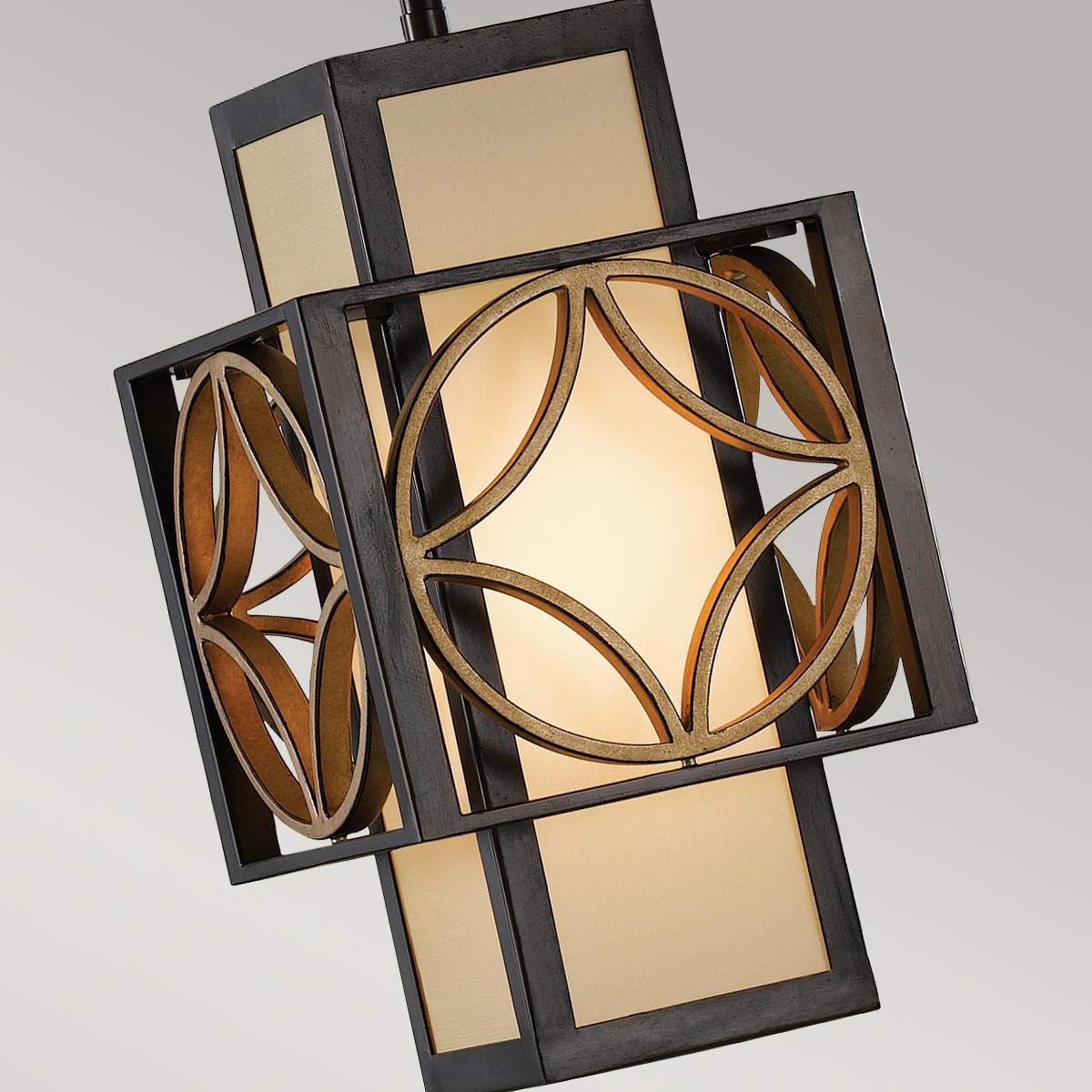 Remy 1 - flammige Pendelleuchte - Heritage Bronze/Parissiene Gold - Elsteadlighting - FE - REMY - P - C